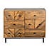 Finchley Multi Drawer Chest Wood (Brown)