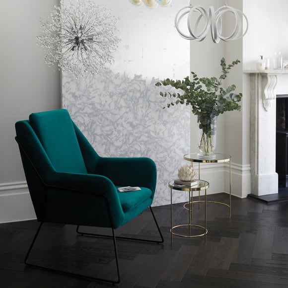 Ritz Mirrored Nest of Tables Dunelm