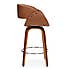 Torcello Tan Faux Leather Bar Stool