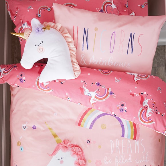 unicorn bedding dunelm