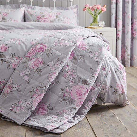 rosemont grey duvet cover