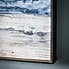 Blue Seas Framed Art 123x82cm Blue