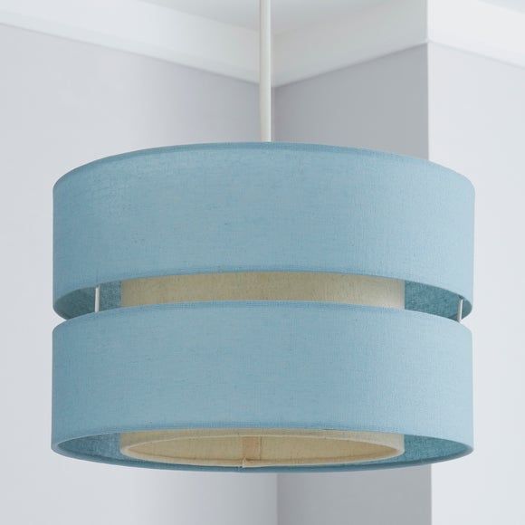 dunelm teal lampshade