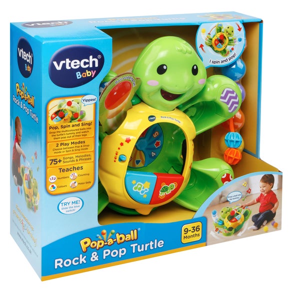 vtech twirl and pop turtle balls