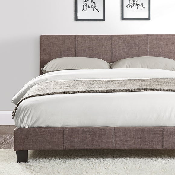 Berlin Upholstered Bed Frame Dunelm