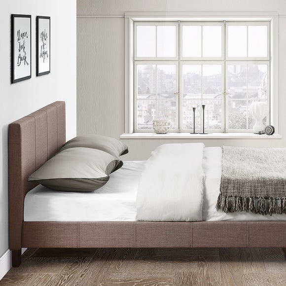 Berlin Upholstered Bed Frame Dunelm