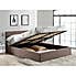 Berlin Upholstered Ottoman Bed Grey undefined