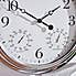 Barometer 41cm Wall Clock Silver Silver