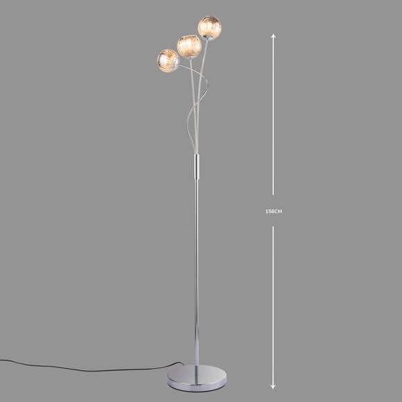 dunelm sphere floor lamp