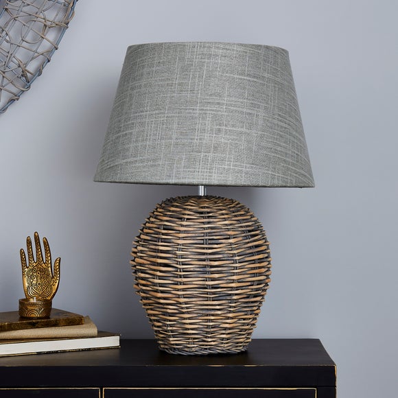 next wicker lamp