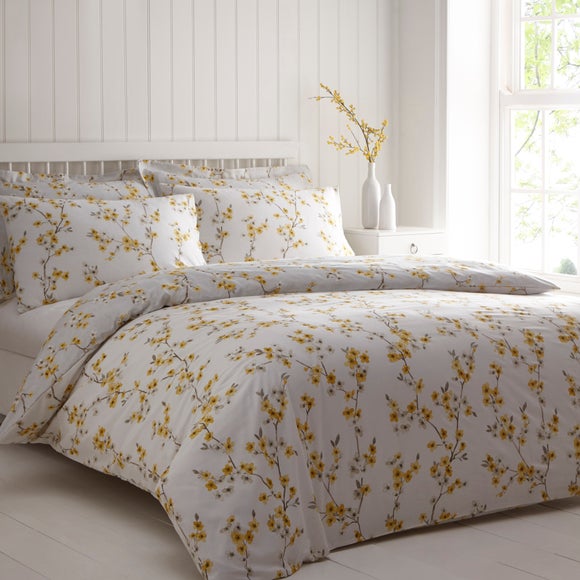 dunelm lemon bedding