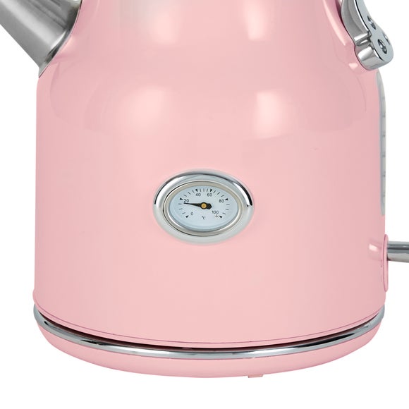 pink retro kettle