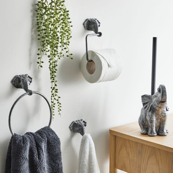 Elephant Toilet Roll Holder | Dunelm