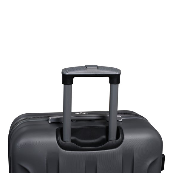 IT Luggage Graphite Hard Shell Suitcase Dunelm