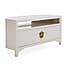 Hanna Oyster Corner TV Stand Oyster (Grey)