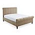 Classic Taupe Pleated Bed  undefined