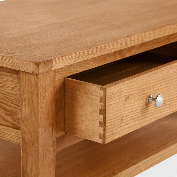 bromley oak coffee table