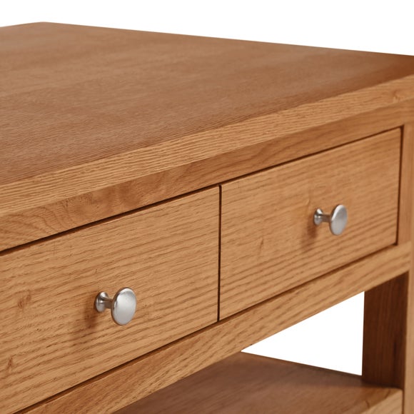 bromley oak coffee table