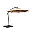 3m Royal Craft Deluxe Pedal Operated Rotational Cantilever Parasol with Cross Stand Ivory