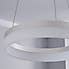 Mickie 1 Light Integrated LED Hoop White Ceiling Fitting White