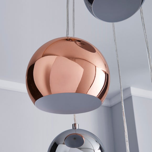 sora 5 light cluster ceiling fitting