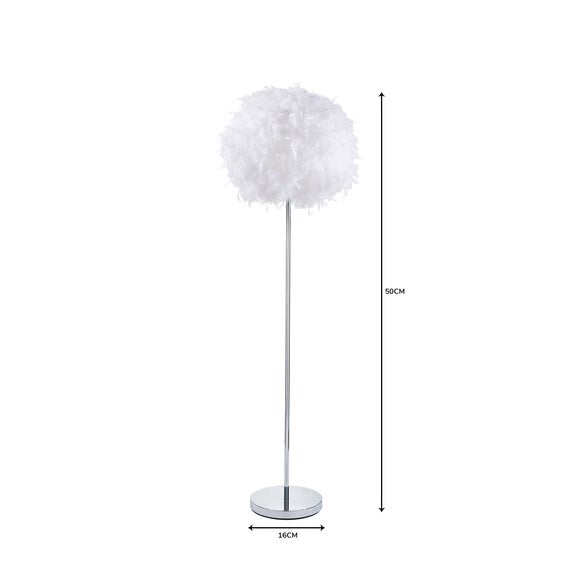 Feather floor sale lamp dunelm