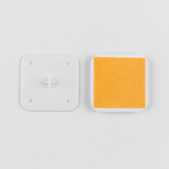 Easy Stick White Roller Blind Brackets Dunelm