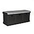 Lucy Cane Charcoal Storage Bench