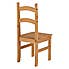 Corona Set of 2 Dining Chairs Brown