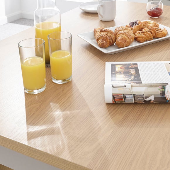 Lancaster 120cm Dining Table and Bench Set Dunelm