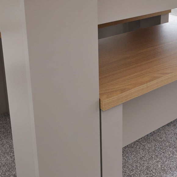 Lancaster 150cm Dining Table and Bench Set Dunelm