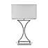 Vogue Epalle Table Lamp Chrome Silver