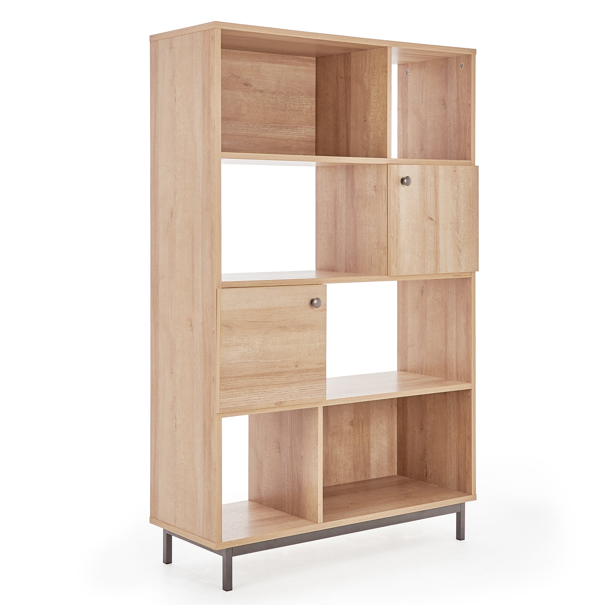 Fulton Oak Effect Bookcase | Dunelm