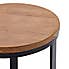 Jackson Drum Side Table Pine