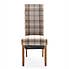 Chester Set of 2 Dining Chairs Natural Woven Check