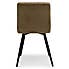 Porter Set of 2 Dining Chairs Tan Microsuede
