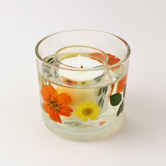 Churchgate Wildflowers Sunflower Candle Dunelm