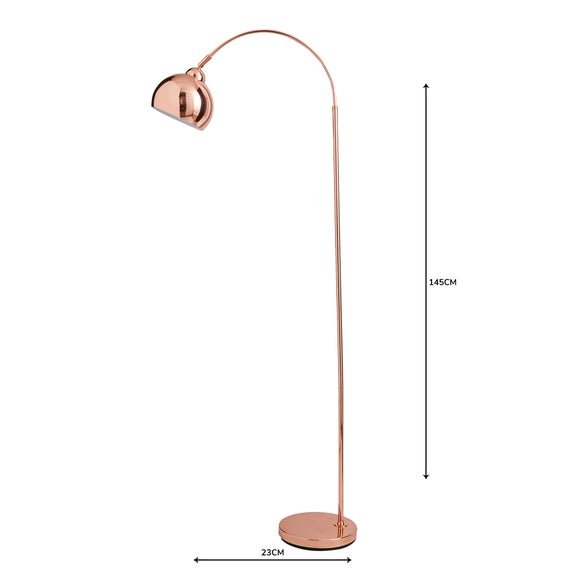 arc floor lamp dunelm