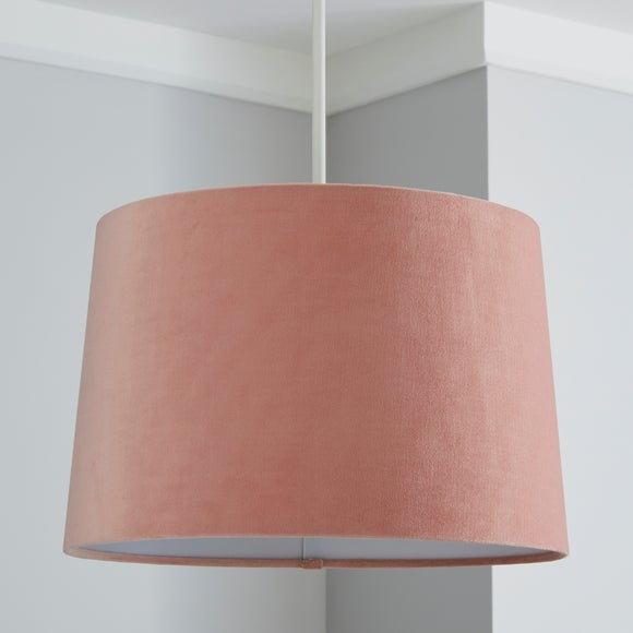 pink lampshade dunelm