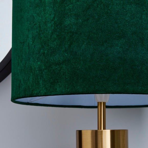 green lampshades dunelm