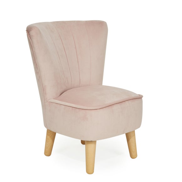 dunelm blush chair