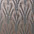Quartz Wave Copper Wallpaper Copper