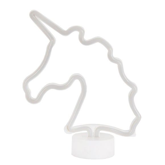 dunelm unicorn bubble lamp