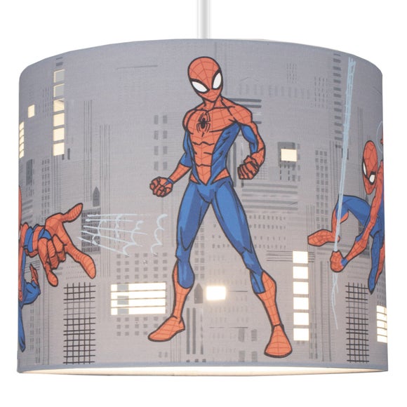 spiderman ceiling light shade