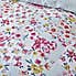 Catherine Lansfield Flower Patchwork Duck Egg Duvet Cover and Pillowcase Set  undefined