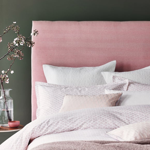 Murmur Ebba White Square Pillow Sham Dunelm