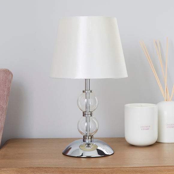 dunelm glass table lamps