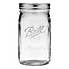 Pack of 4 Ball Mason 945ml Wide Mouth Preserving Jars Clear