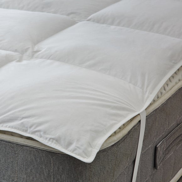 feather mattress topper dunelm