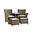 Wentwoth 2 Seater Bistro Set Natural